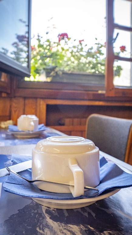 Table restaurant hôtel Mont Brison Briançon