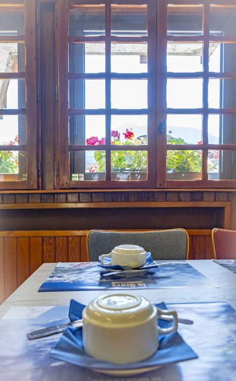 Table restaurant Briançon